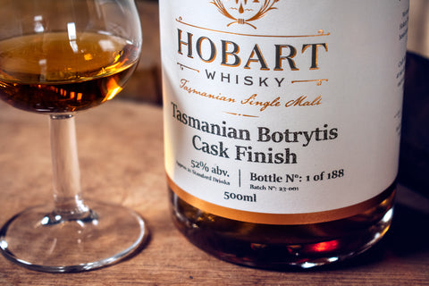 Hobart Whisky Botrytis Cask Limited Release Single Malt Whisky 51.4% ABV 500ml