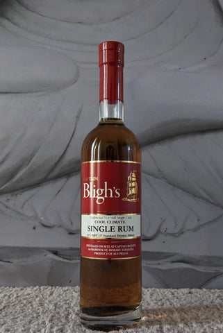 Captain Bligh's Cool Climate Single Rum 43% ABV 500ml