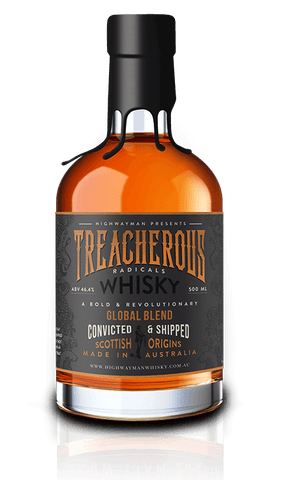 Highwayman Treacherous Radicals Blended Whisky 46.4% ABV 500ml
