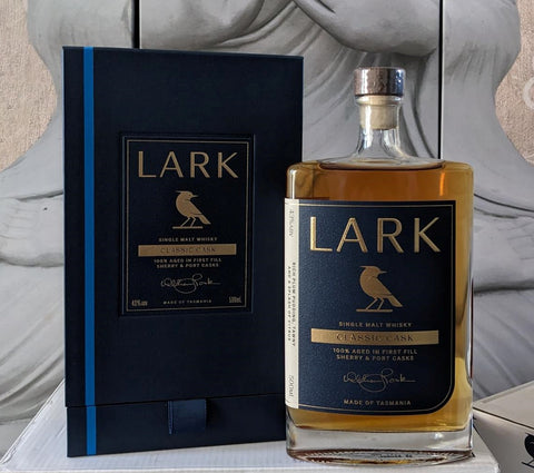 Lark Classic Cask Tasmanian Single Malt Whisky 43% abv 500ml