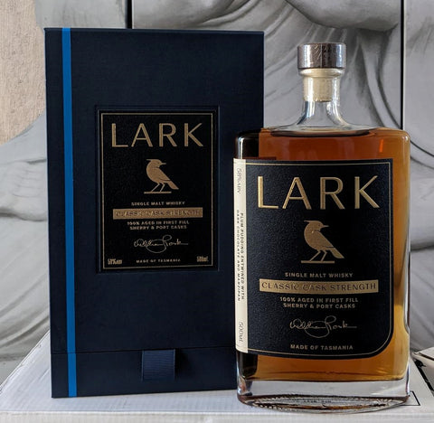Lark Classic Cask Strength Single Malt Whisky 58% abv 500ml