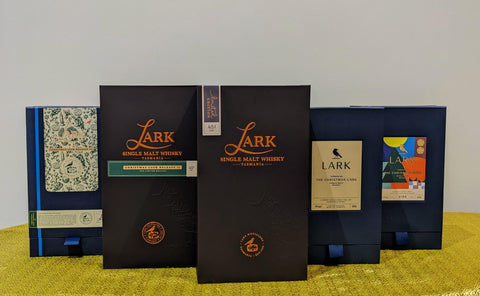 Lark The Christmas Cask Editions 1-5 Limited Release Single Malt Whisky Set 5 x 500ml