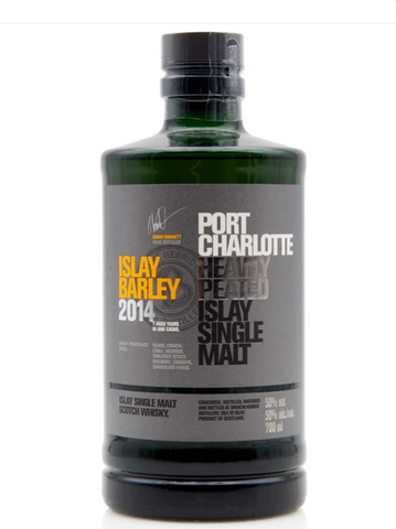 Port Charlotte Islay Barley 2014 Heavily Peated Single Malt Whisky 50% ABV 700ml