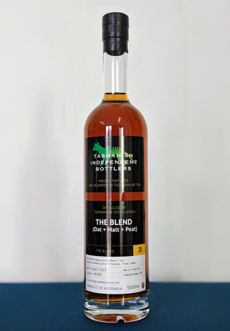 Tasmanian Independent Bottlers The Blend #3 Tasmanian Whisky 46.8% ABV 500ml