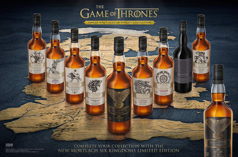Game of Thrones Limited Edition Single Malt Whisky Set 9 x 700ml