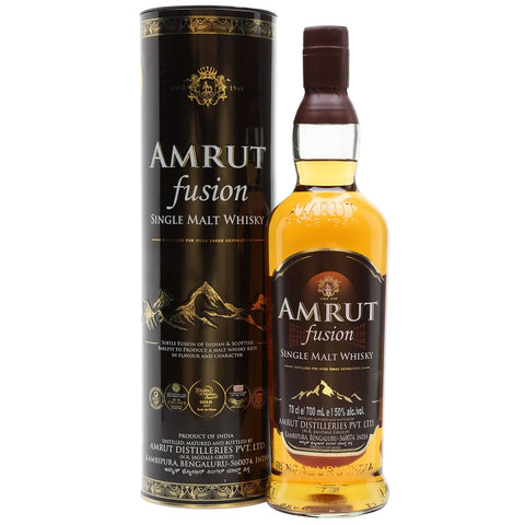 Amrut Fusion Single Malt Whisky 50% 700ml