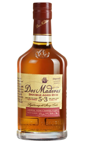 Dos Maderas 5+3 Double Aged Rum 700ml