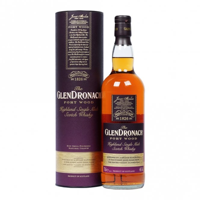 GlenDronach Port Wood 46% Single Malt Whisky 700ml