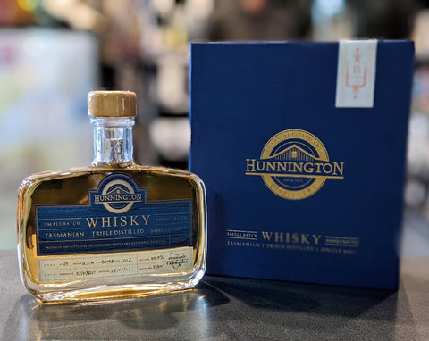 Hunnington Triple Distilled Single Malt Whisky HD025 Bourbon Cask 45.8% ABV 500ml