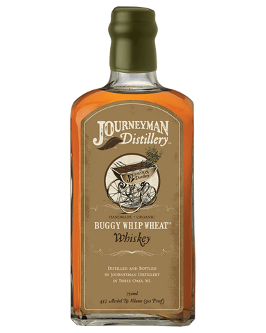 Journeyman Buggy Whip Organic Wheat Whiskey 45% ABV 750ml