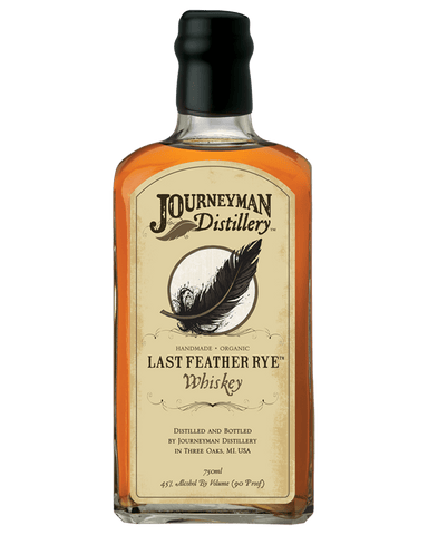 Journeyman Last Feather Organic Rye Whiskey 45% ABV 750ml