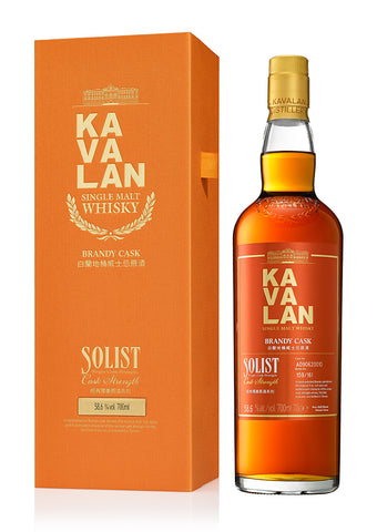 Kavalan Solist Brandy Cask Single Malt Whisky 58.6% abv 700ml