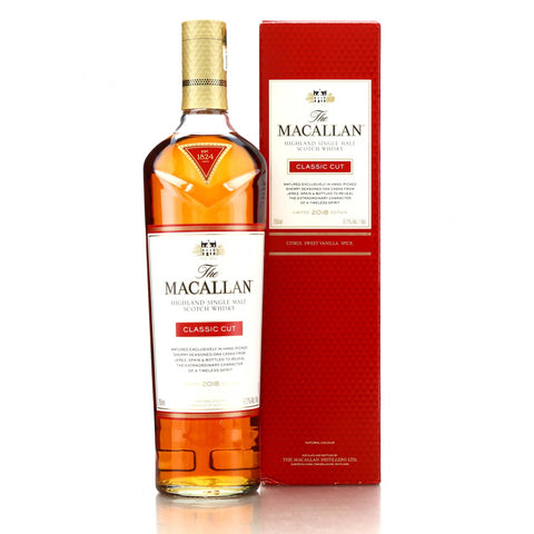 The Macallan Classic Cut 2018 Edition Single Malt Whisky 51.2% abv 700ml