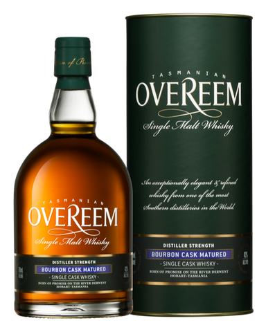 Overeem Bourbon Cask Single Malt Whisky 43% ABV 700ml