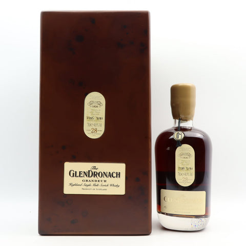 The GlenDronach Grandeur Batch 11 28 Year Old Single Malt Whisky 48.9% ABV 700ml