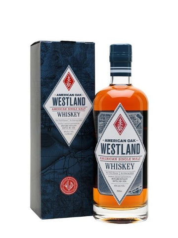 Westland American Oak Single Malt Whiskey 46% ABV 700ml