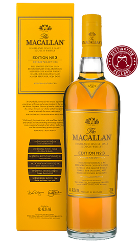 The Macallan Edition 3 Single Malt Whisky 48.3% ABV 700ml