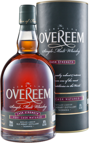 Overeem Port Cask, Cask Strength Single Malt Whisky 60% 700ml